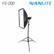 NANLITE FS-200 소프트박스 (90x60) 원스탠드 세트
