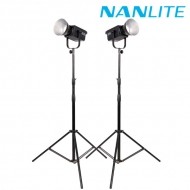 NANLITE 대광량 스튜디오 LED FS-300 투스탠드세트